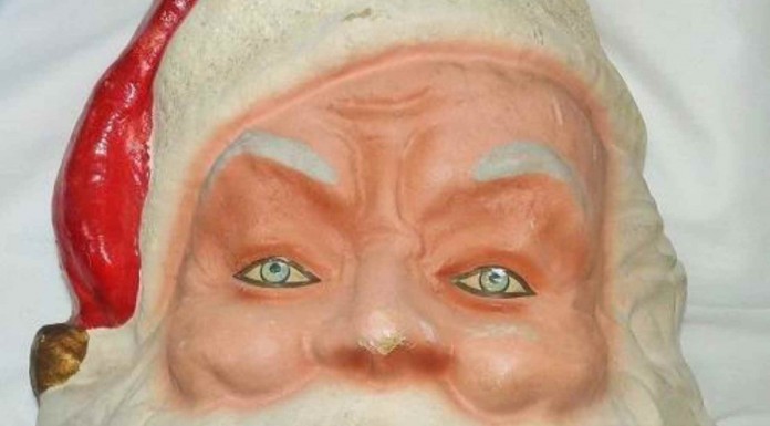 Papá Noel a veces puede dar miedo