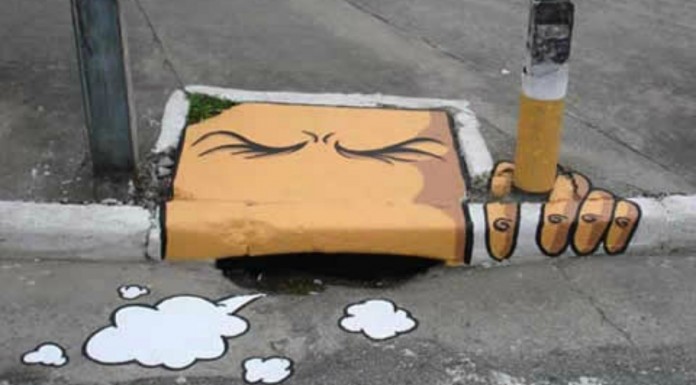 Arte callejero ¡muy original! Graffitis que te sacarán una sonrisa