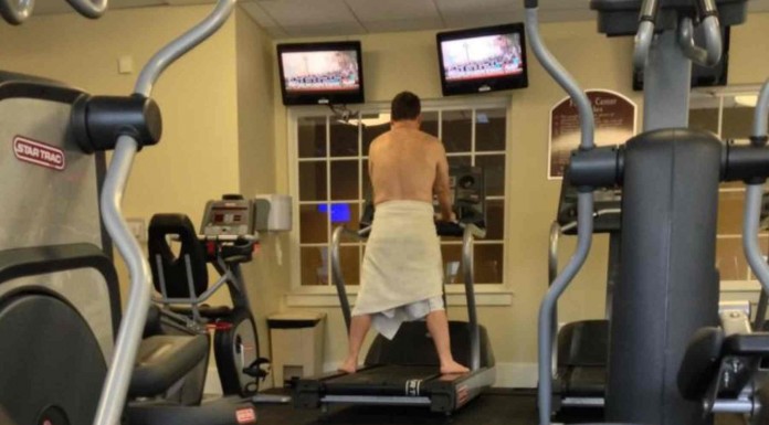 Gente novata del gimnasio