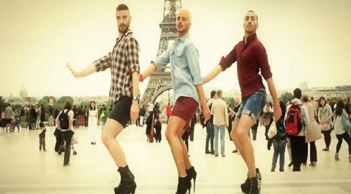 Coreografía de hombres bailando ¡con tacones! DIVERTIDÍSIMO