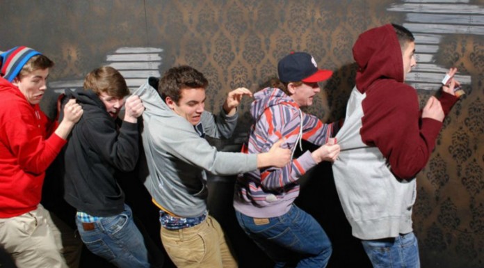 Reacciones ¡en la casa del terror! GRACIOSÍSIMO