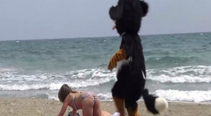 Rémi Gaillard disfrazado de perro ¡GRACIOSÍSIMO!