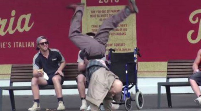 Un abuelo baila ¡breakdance! INCREÍBLE