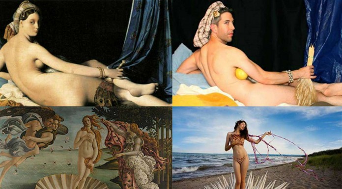 Recreaciones muy divertidas de ¡obras de arte famosas!
