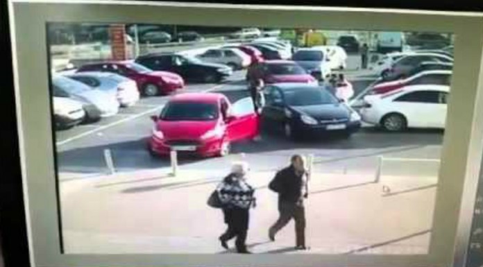 Una discusión en el parking con un final ¡inesperado!