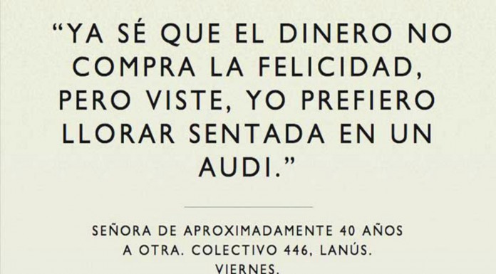 Frases escuchadas a desconocidos (Parte II)