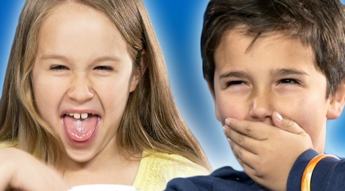 Niños probando café ¡por primera vez!