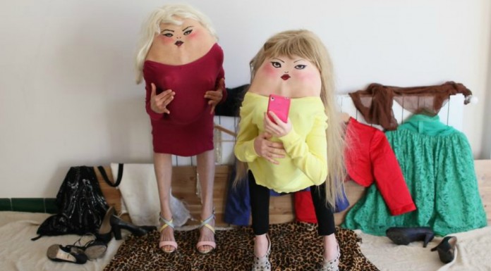 Caras ¡en la espalda!