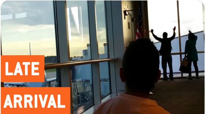 Pasajeros ¡muy despistados!