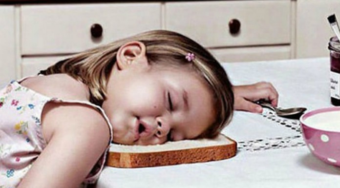 Niños durmiendo en lugares insólitos (Parte I)