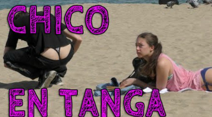 Reacciones asombrosas ante un chico ¡en tanga!