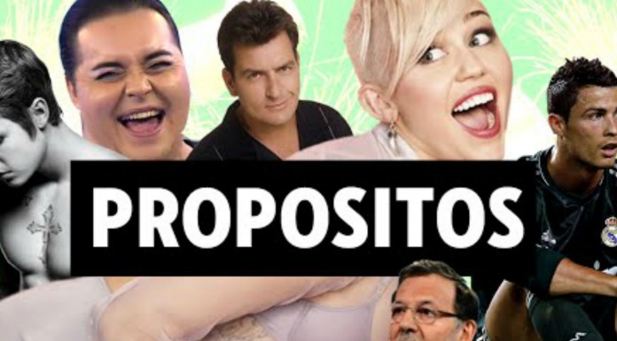 Los propósitos de los famosos para este año